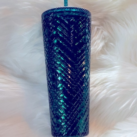 ๐ดRARE 2022 Starbucks Anniversary Green Jeweled Venti Tumbler 24 oz - Picture 7 of 10